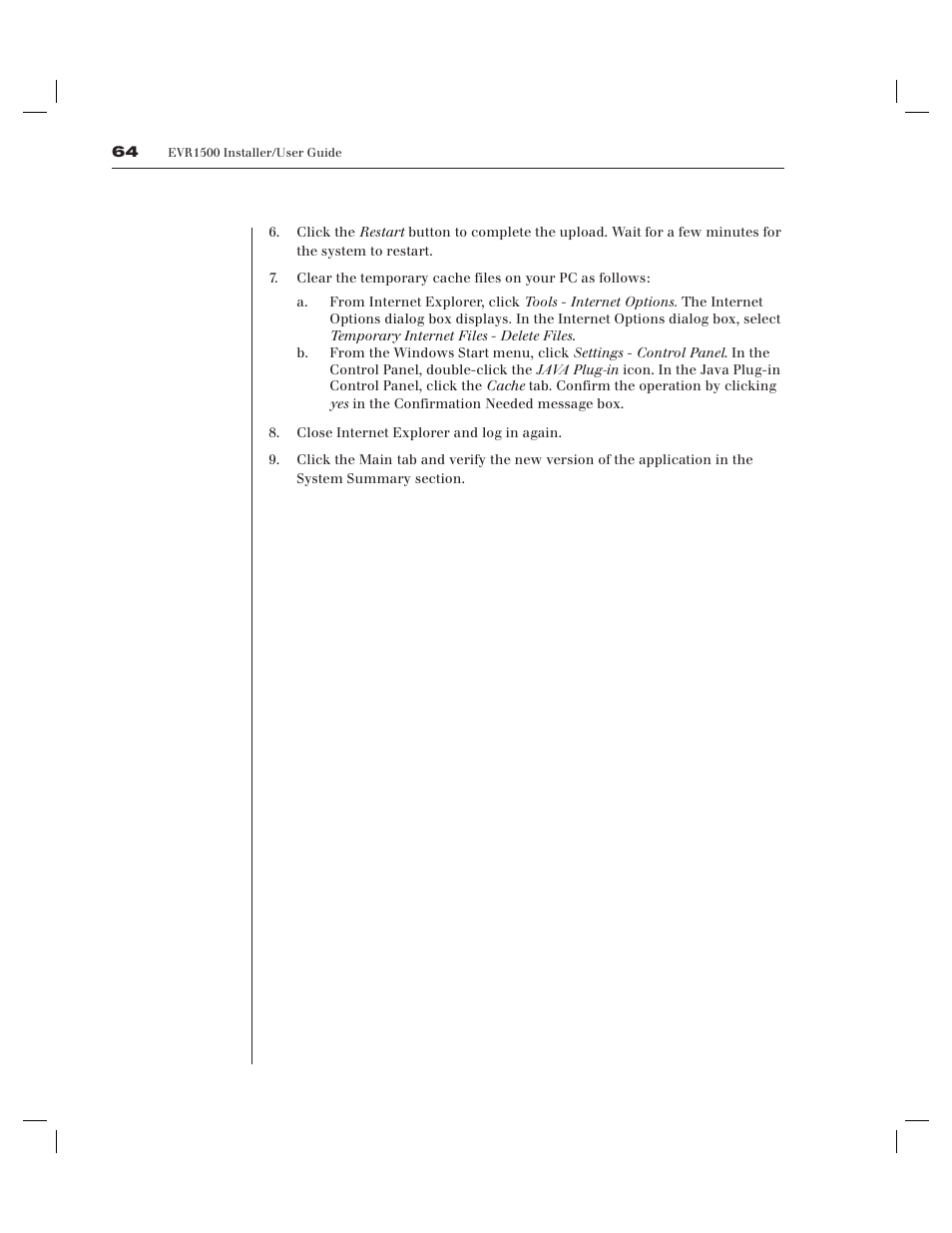 Avocent EVR1500-AM User Manual | Page 65 / 79
