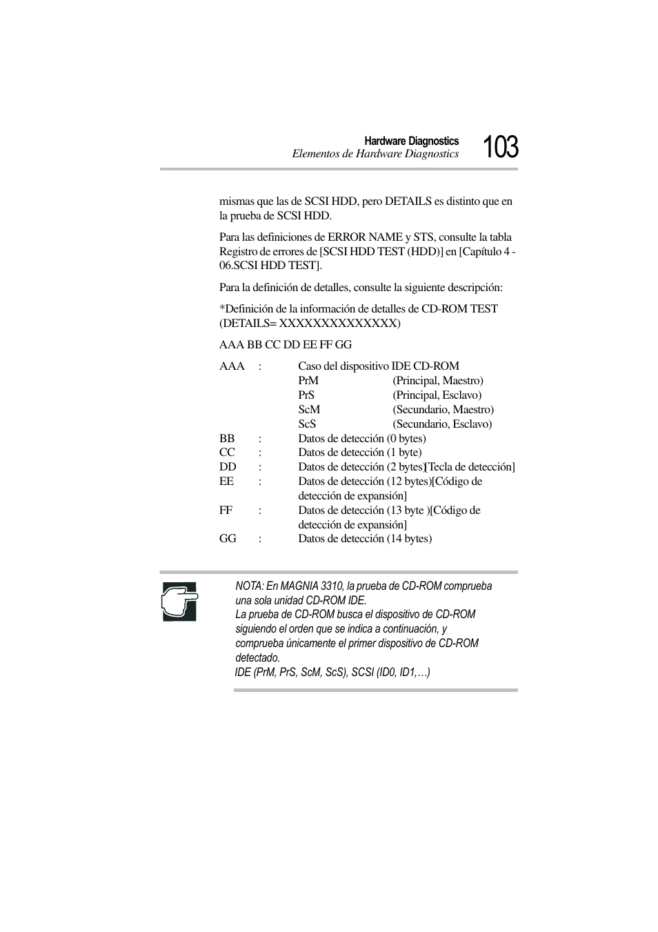 Toshiba Magnia 3310 User Manual | Page 108 / 135