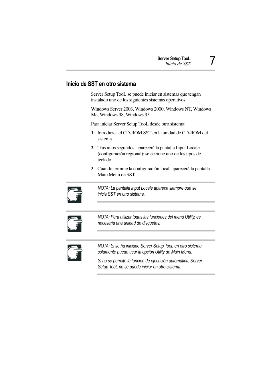 Inicio de sst en otro sistema | Toshiba Magnia 3310 User Manual | Page 12 / 135