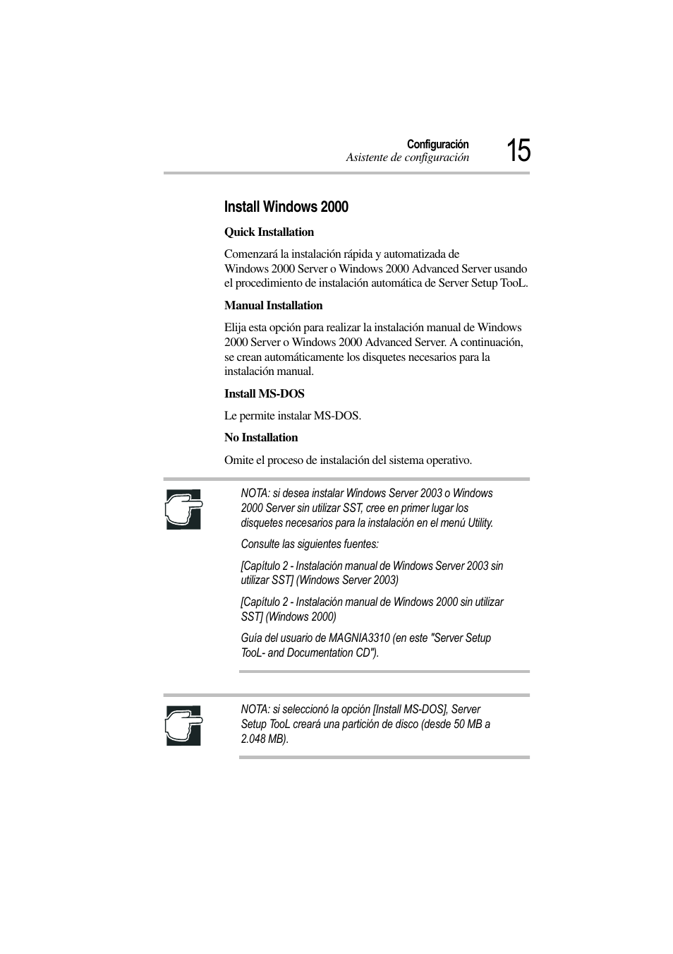 Toshiba Magnia 3310 User Manual | Page 20 / 135