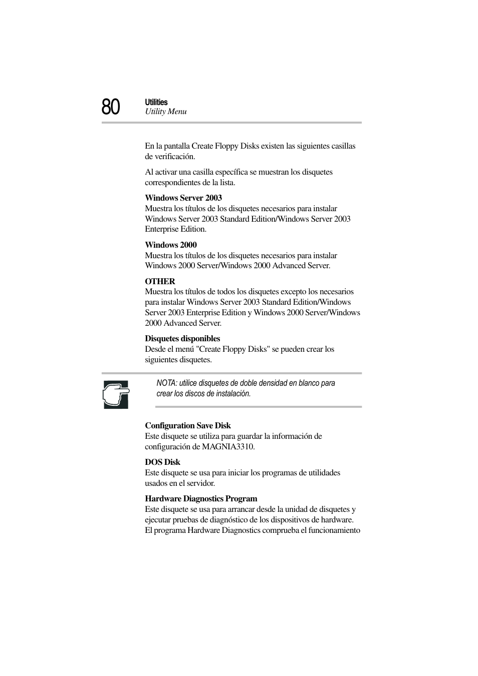 Toshiba Magnia 3310 User Manual | Page 85 / 135