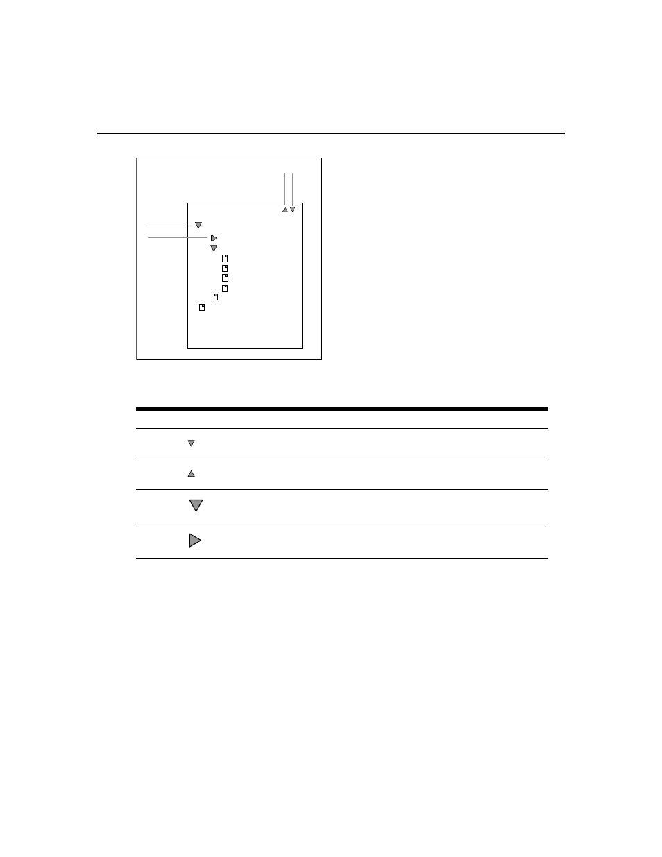 Figure 3.2: example side navigation bar, Table 3.2: side navigation bar descriptions | Avocent Network Device SPC420 User Manual | Page 45 / 432