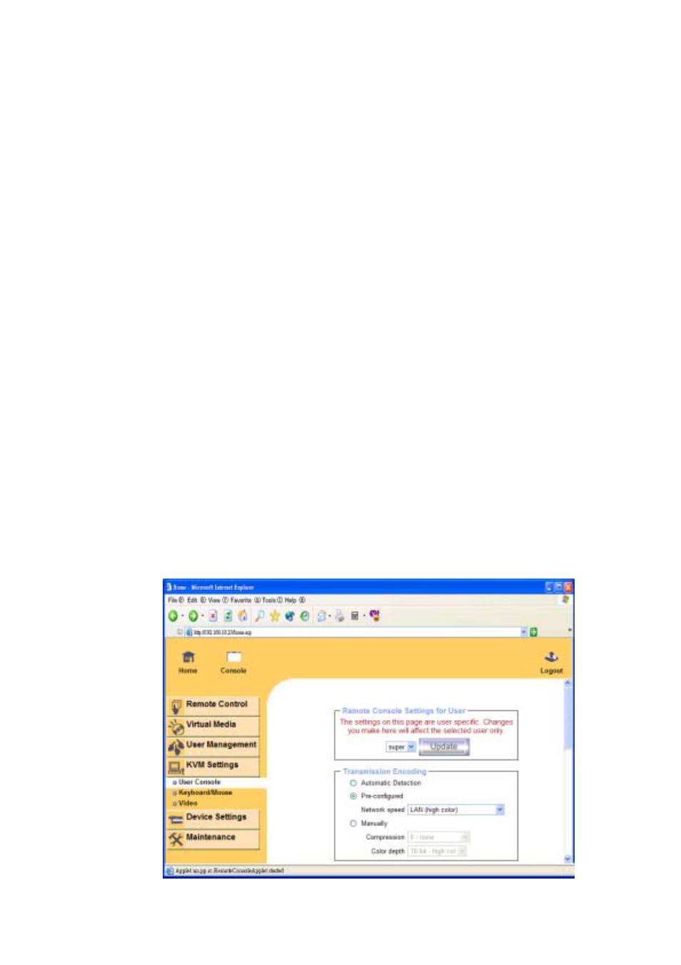 Avocent Single port KVM over IP switch User Manual | Page 45 / 75