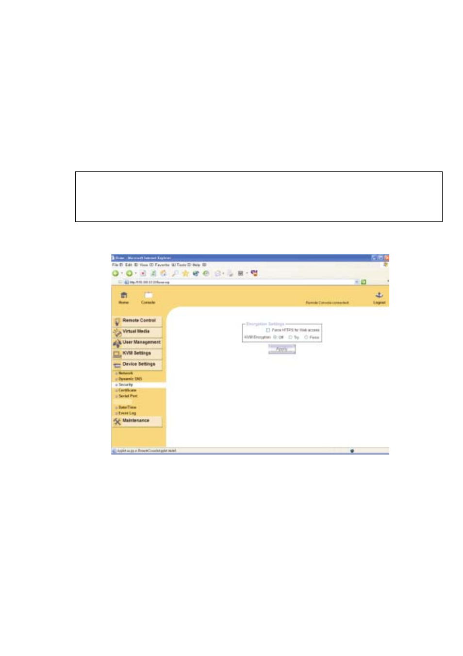 Avocent Single port KVM over IP switch User Manual | Page 55 / 75