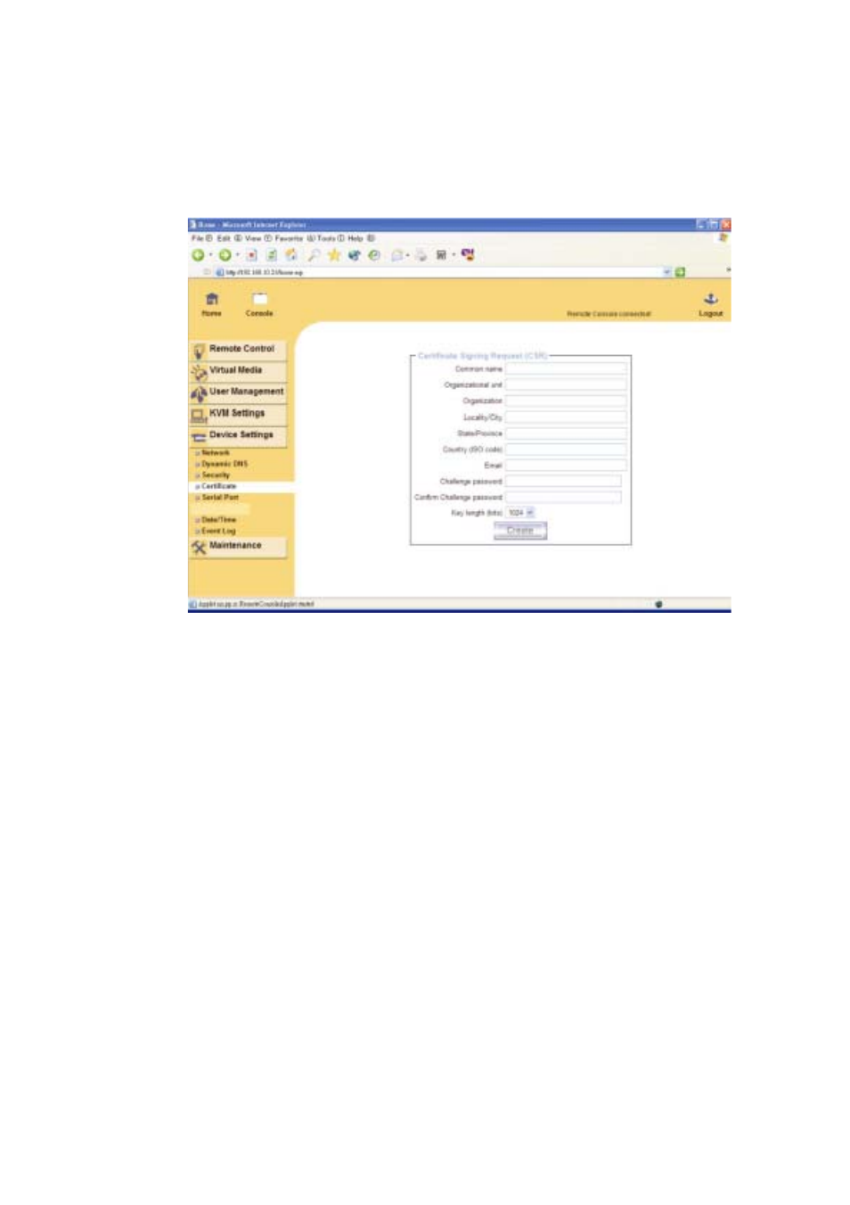 Avocent Single port KVM over IP switch User Manual | Page 56 / 75