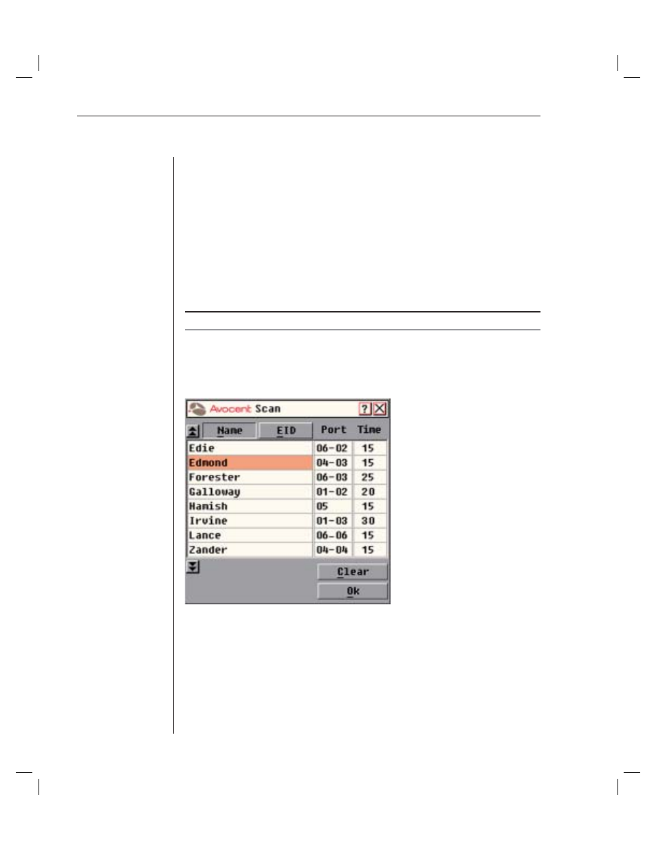 Using scan mode | Avocent DSR4010 User Manual | Page 42 / 80