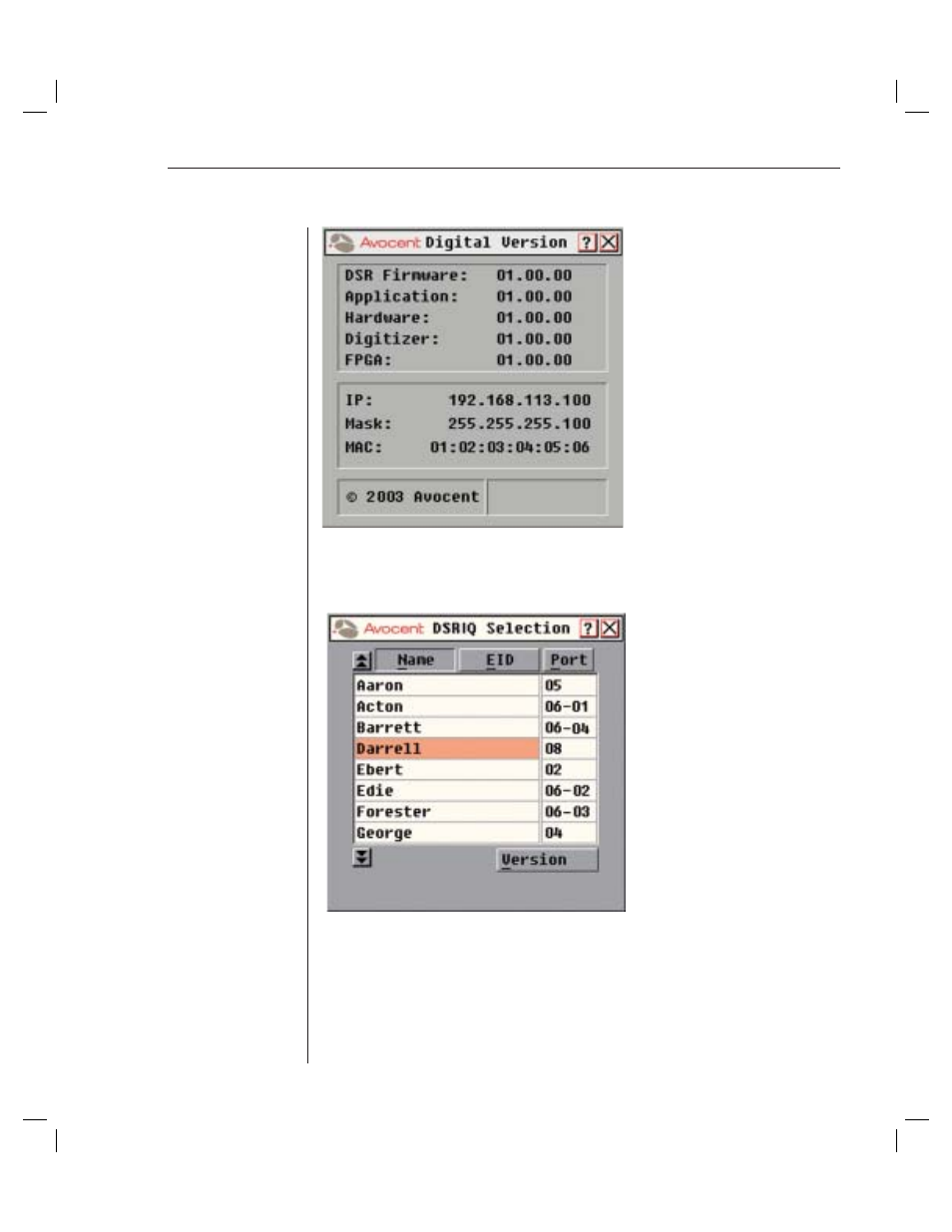 Avocent DSR4010 User Manual | Page 53 / 80