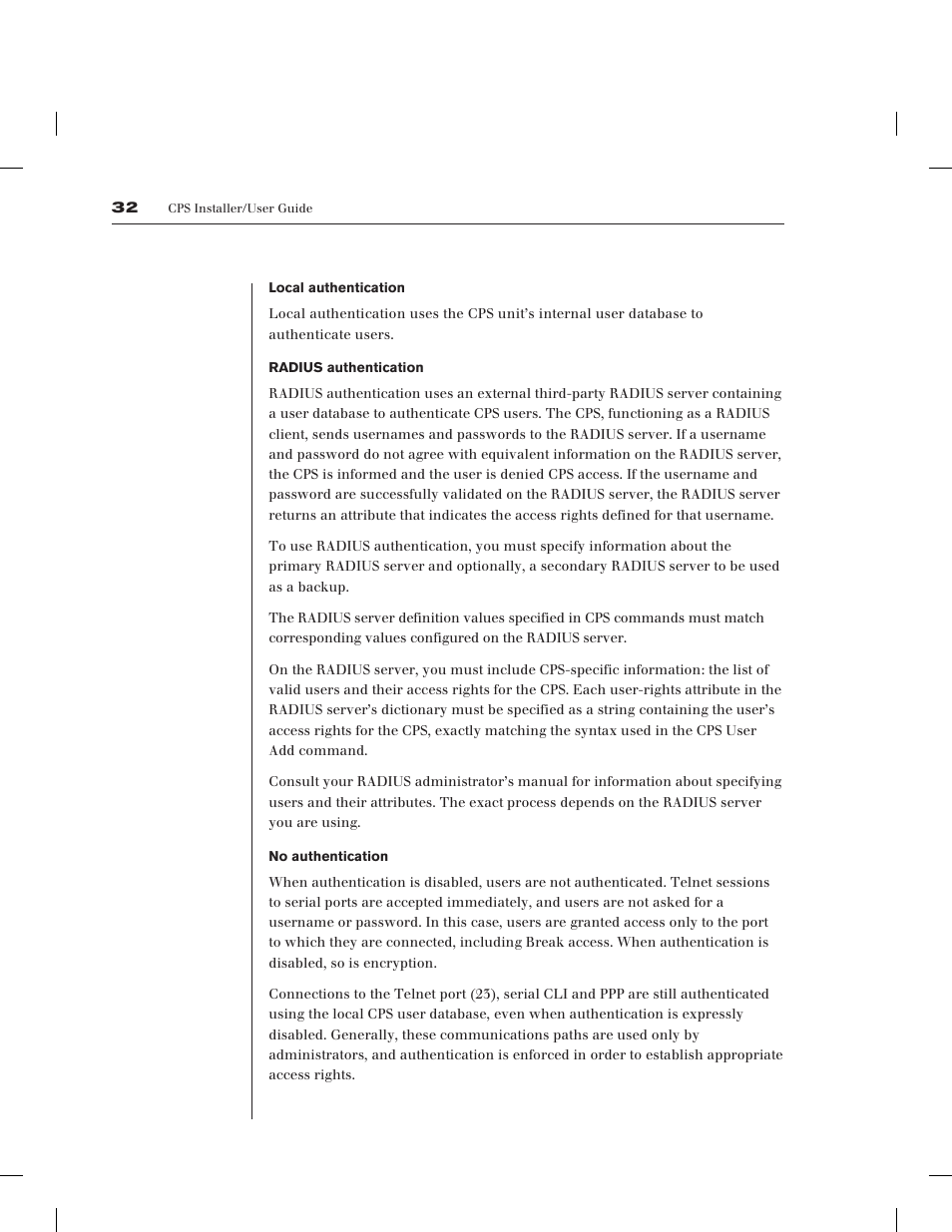 Avocent CPS1610 CPS User Manual | Page 38 / 98