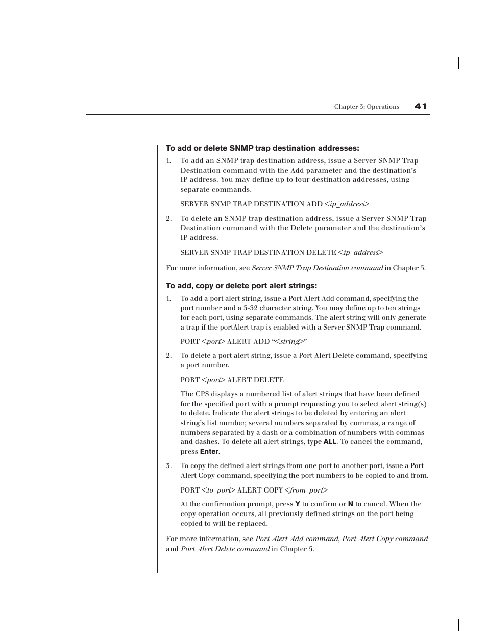 Avocent CPS1610 CPS User Manual | Page 47 / 98