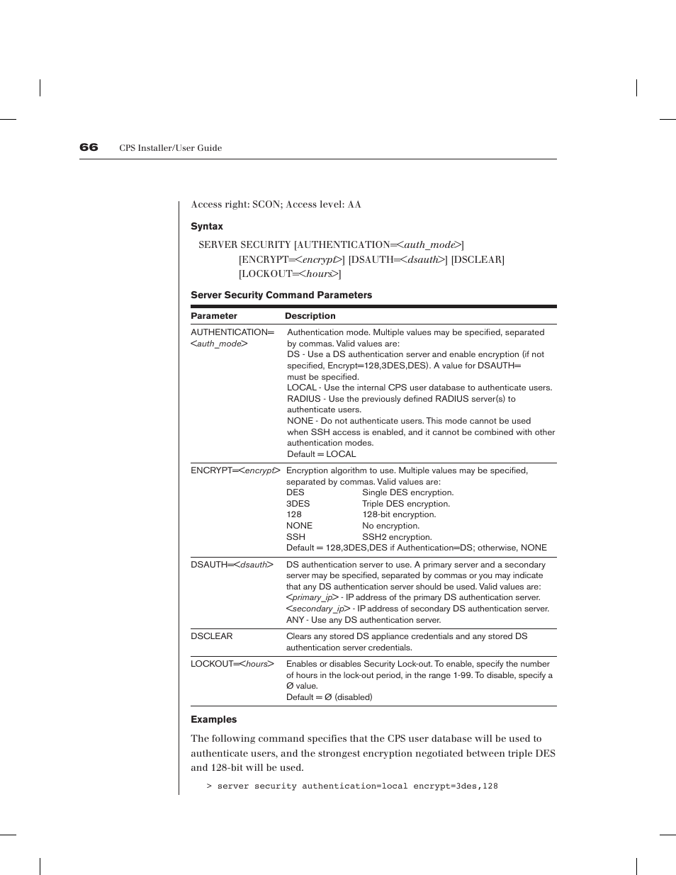 Avocent CPS1610 CPS User Manual | Page 72 / 98