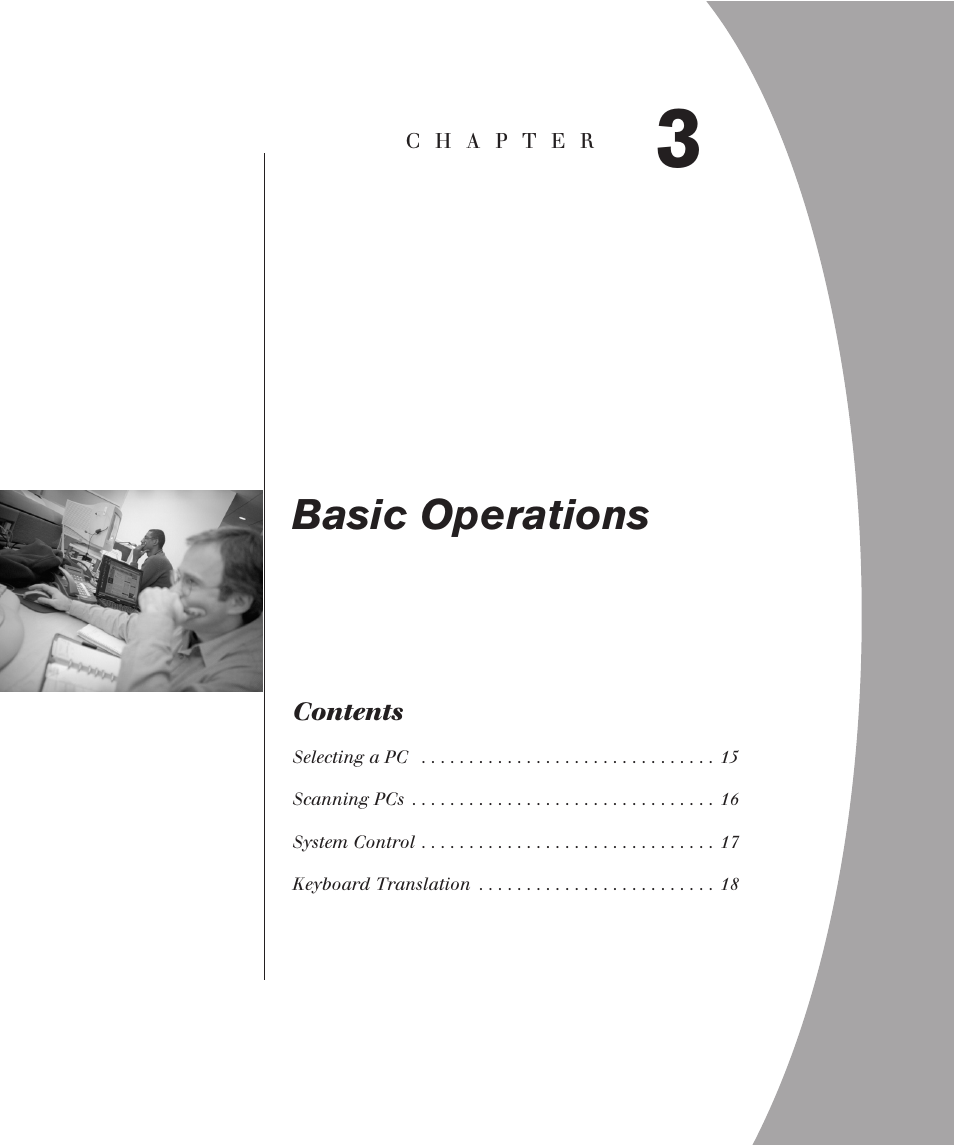 Basic operations | Avocent Eletric Keyboard User Manual | Page 19 / 34
