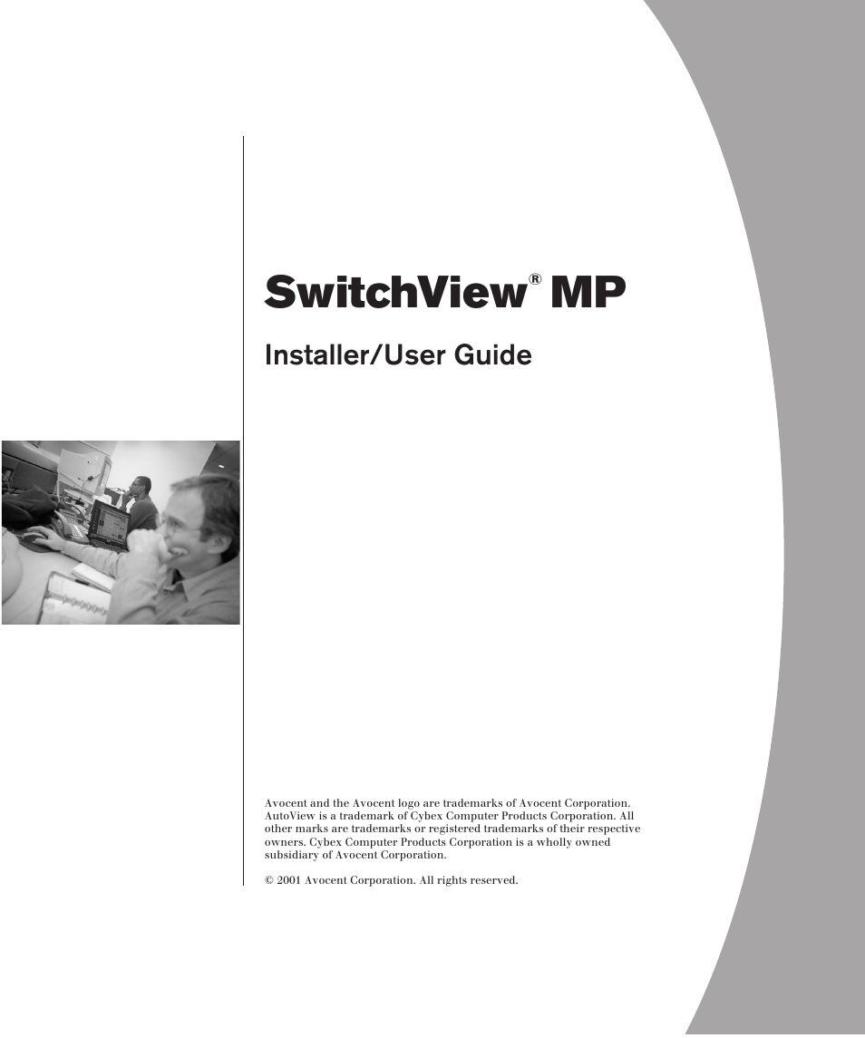 Switchview, Installer/user guide | Avocent Eletric Keyboard User Manual | Page 3 / 34