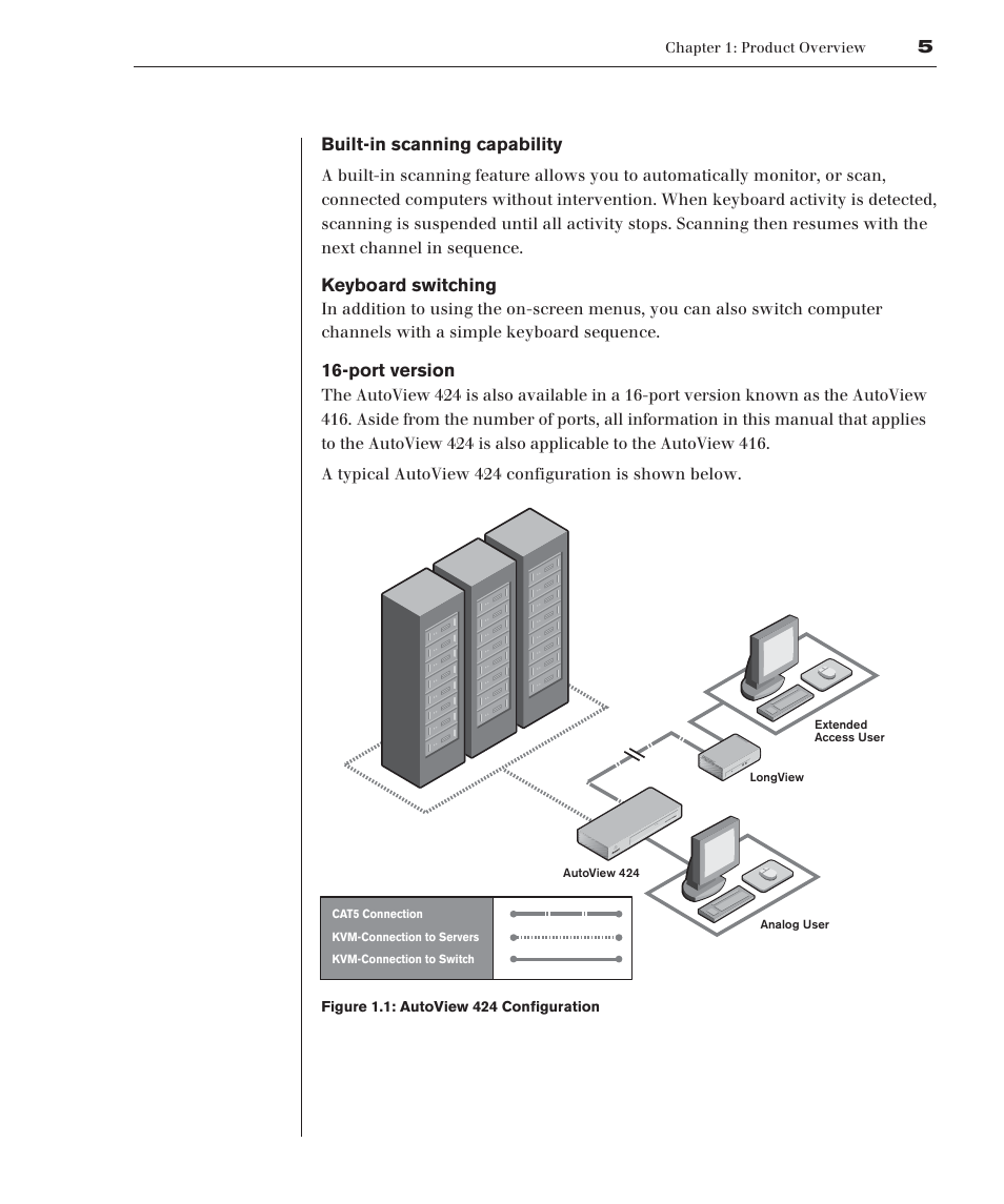 Avocent 416 User Manual | Page 11 / 56