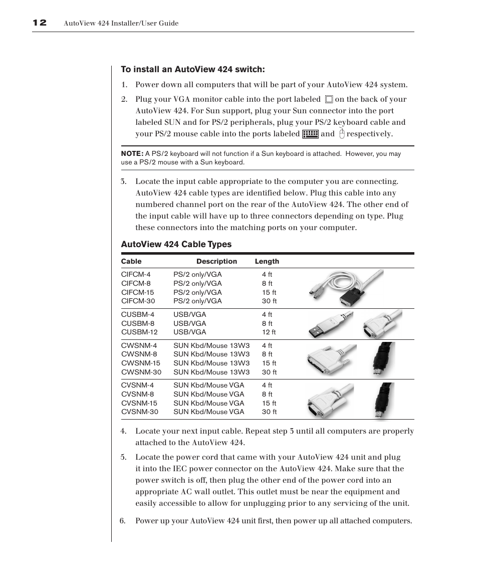 Avocent 416 User Manual | Page 18 / 56