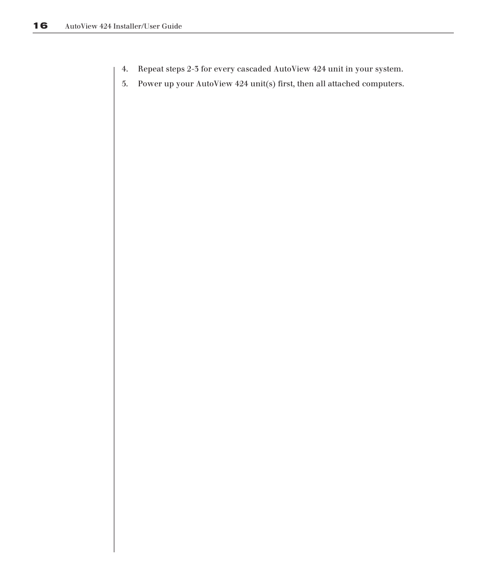 Avocent 416 User Manual | Page 22 / 56