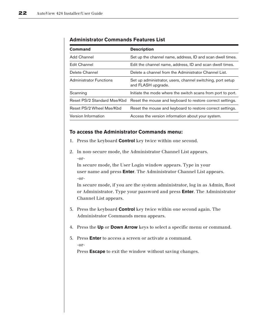 Avocent 416 User Manual | Page 28 / 56