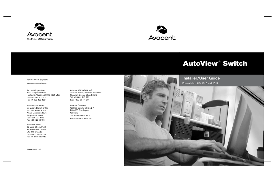 Avocent AutoView 1515 User Manual | 68 pages