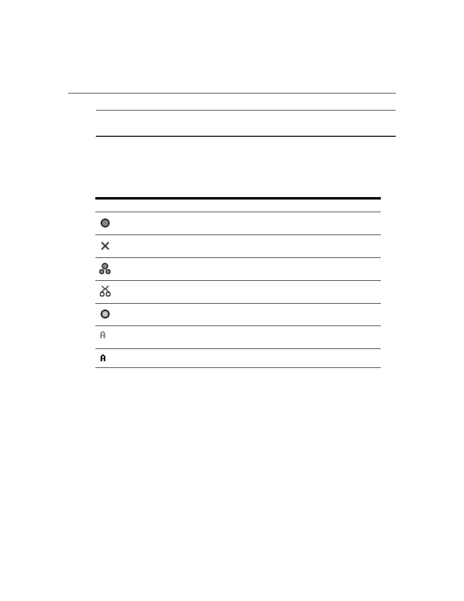 Table 3.1: oscar interface status symbols, Viewing the status of your switch | Avocent AutoView 1515 User Manual | Page 30 / 68