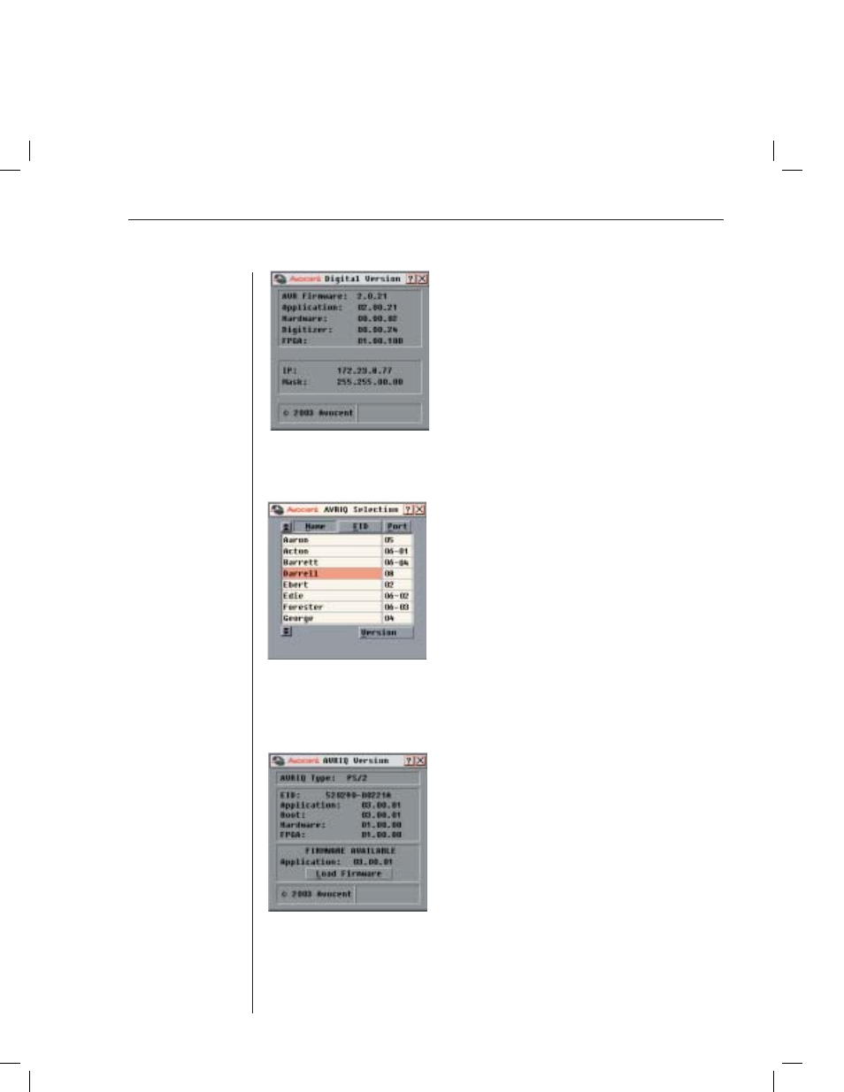 Avocent 1000R User Manual | Page 47 / 72