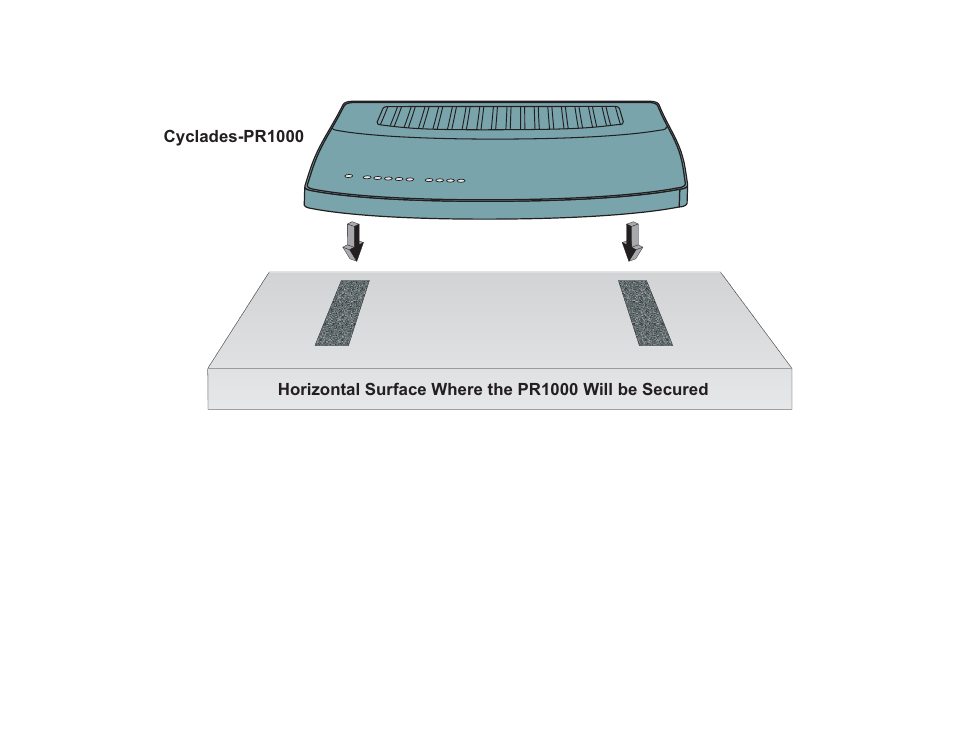 Vertical surfaces | Cyclades PR1000 User Manual | Page 16 / 124