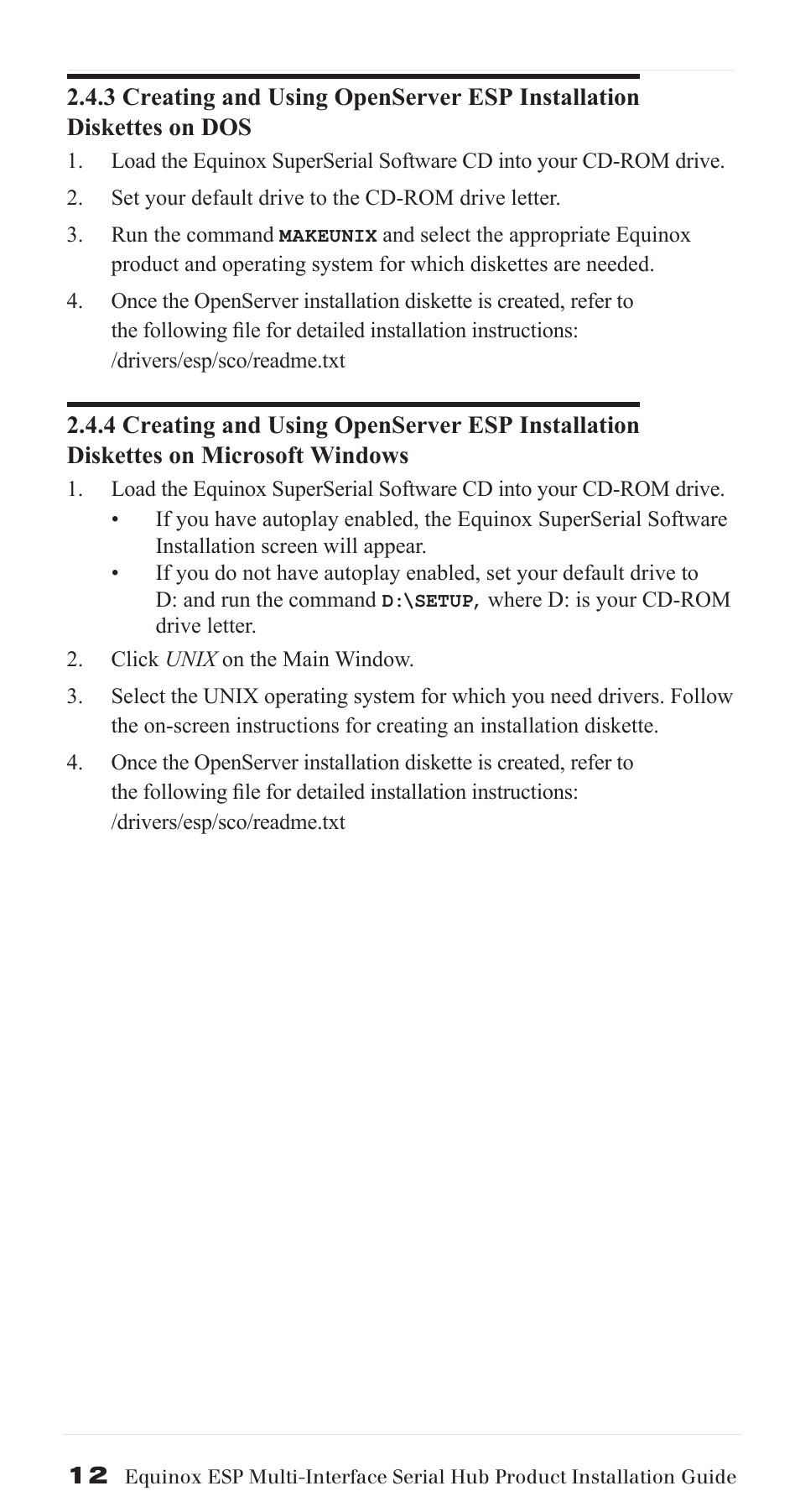 Avocent ESP Multi-Interface Serial Hub SuperSerial User Manual | Page 12 / 20