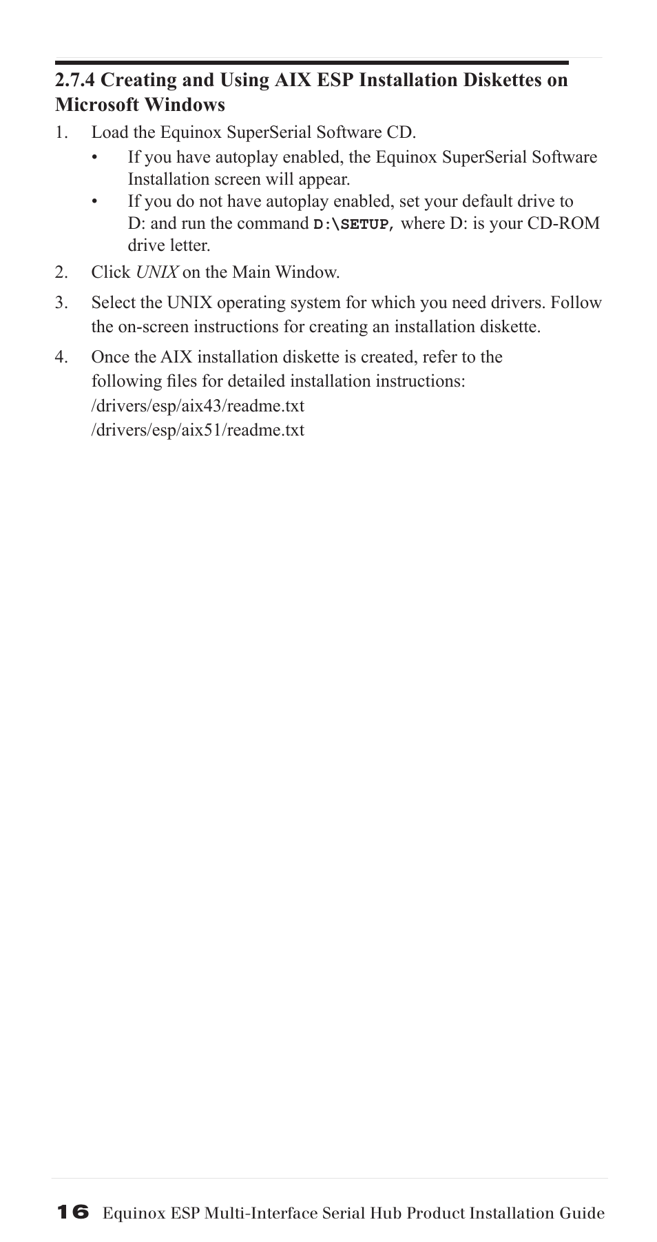 Avocent ESP Multi-Interface Serial Hub SuperSerial User Manual | Page 16 / 20