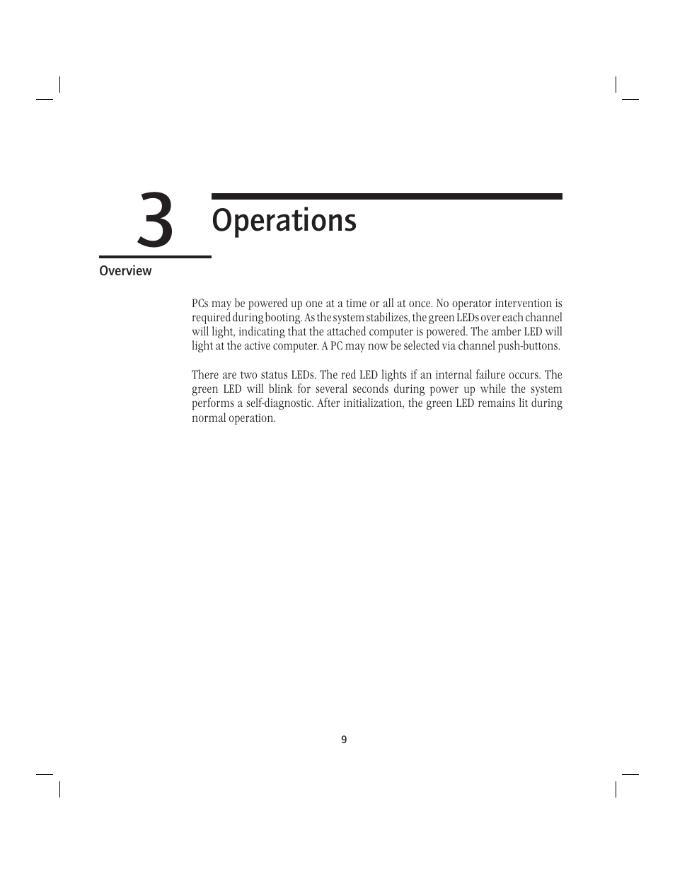 Operations | Avocent SwitchView SC User Manual | Page 15 / 20