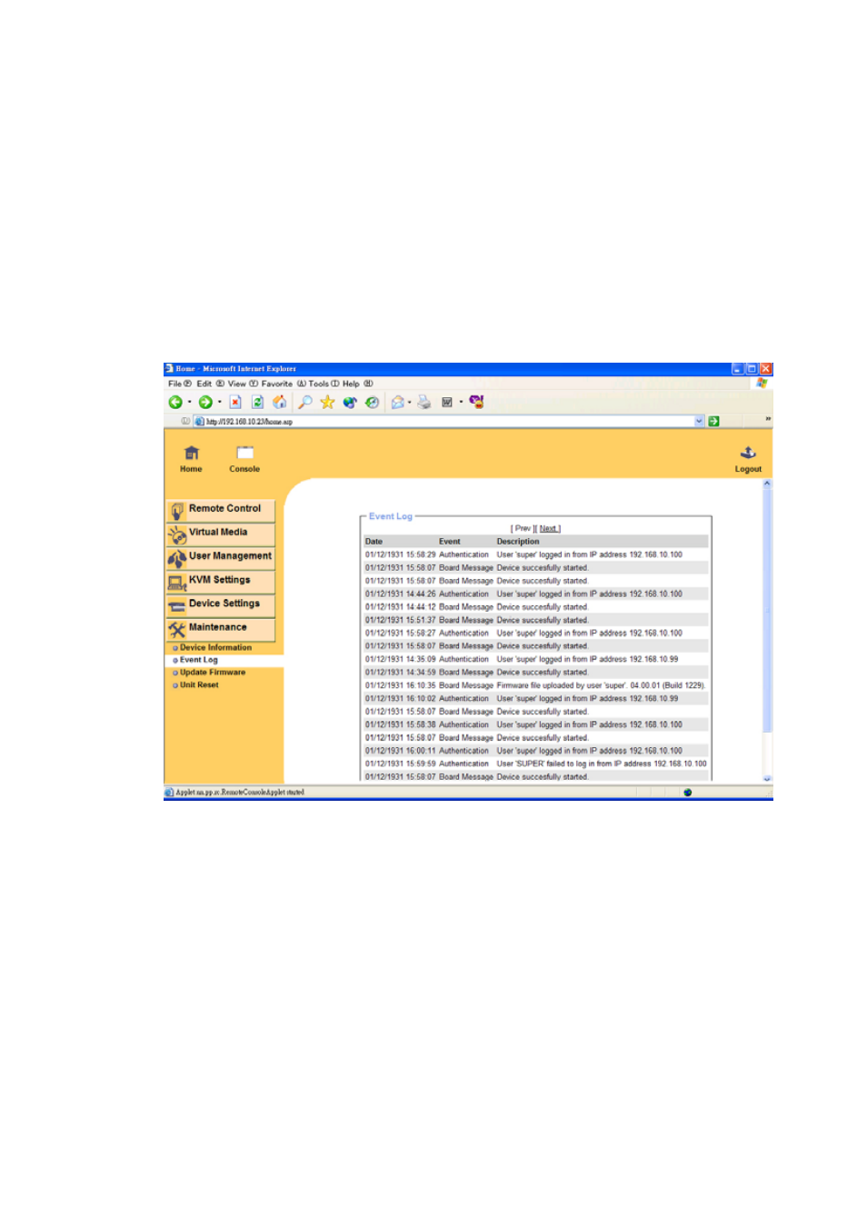Avocent PS/2 IP User Manual | Page 58 / 67