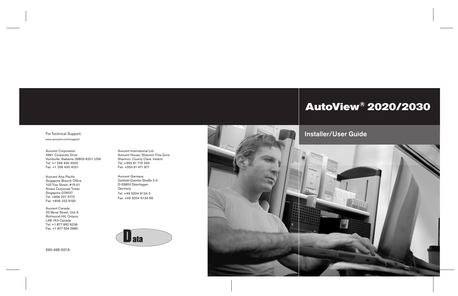 Autoview, Installer/user guide | Avocent 2020 User Manual | Page 52 / 52