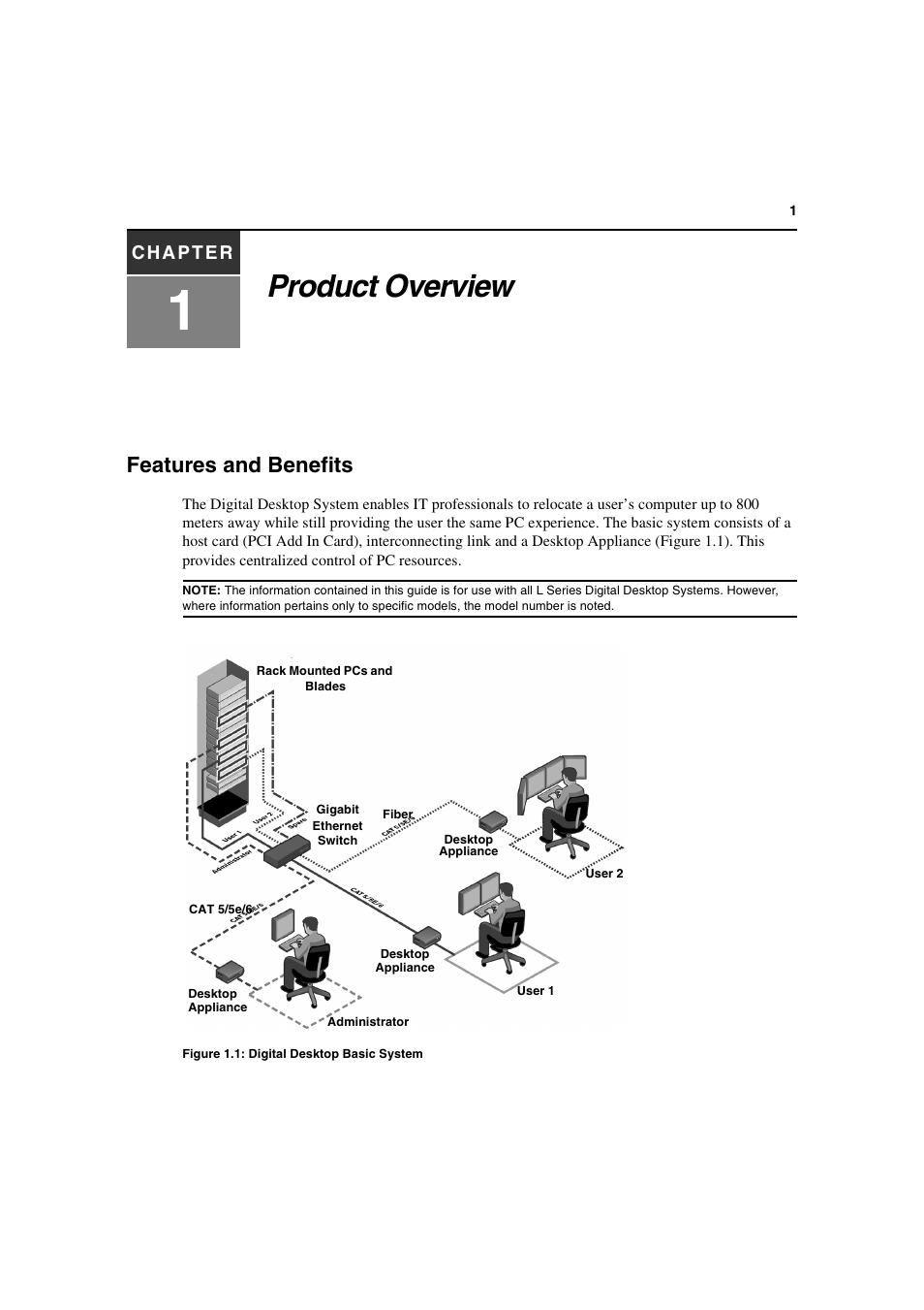 Product overview, Features and benefits | Avocent L Series User Manual | Page 11 / 44