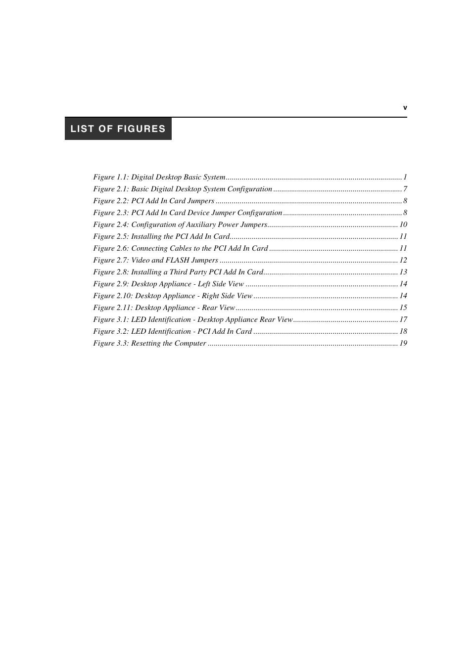 List of figures | Avocent L Series User Manual | Page 7 / 44