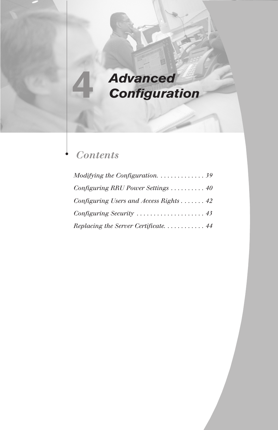 Advanced configuration | Avocent SwitchView User Manual | Page 43 / 60