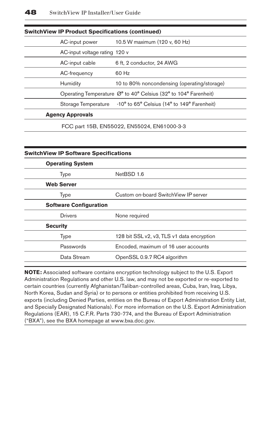 Avocent SwitchView User Manual | Page 54 / 60