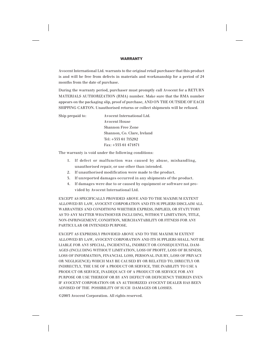 Avocent SwitchView User Manual | Page 59 / 60