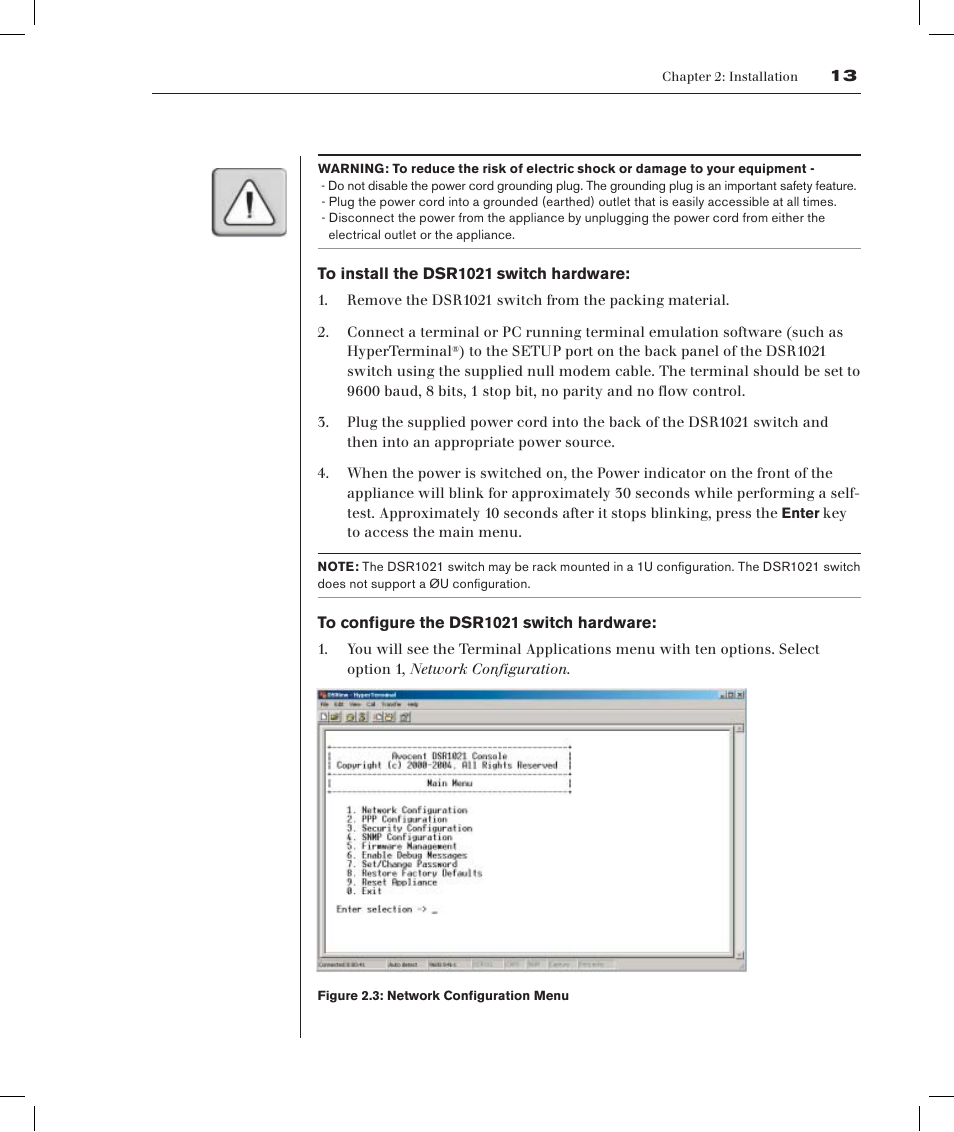 Avocent DSRTM 1021 User Manual | Page 17 / 79