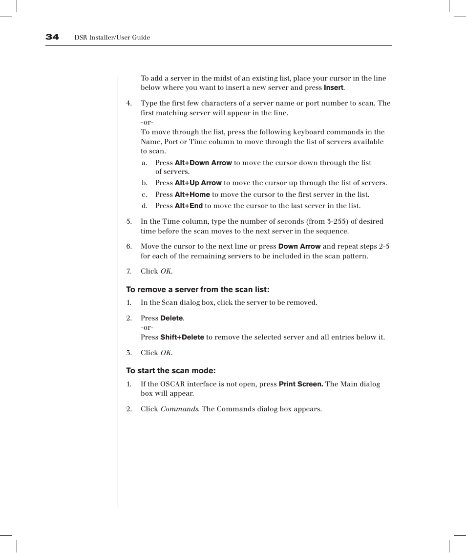 Avocent DSRTM 1021 User Manual | Page 37 / 79