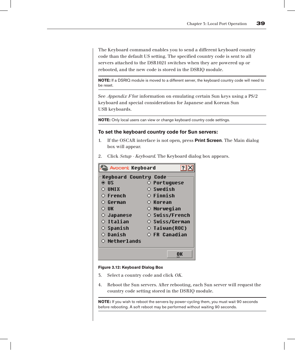 Avocent DSRTM 1021 User Manual | Page 42 / 79