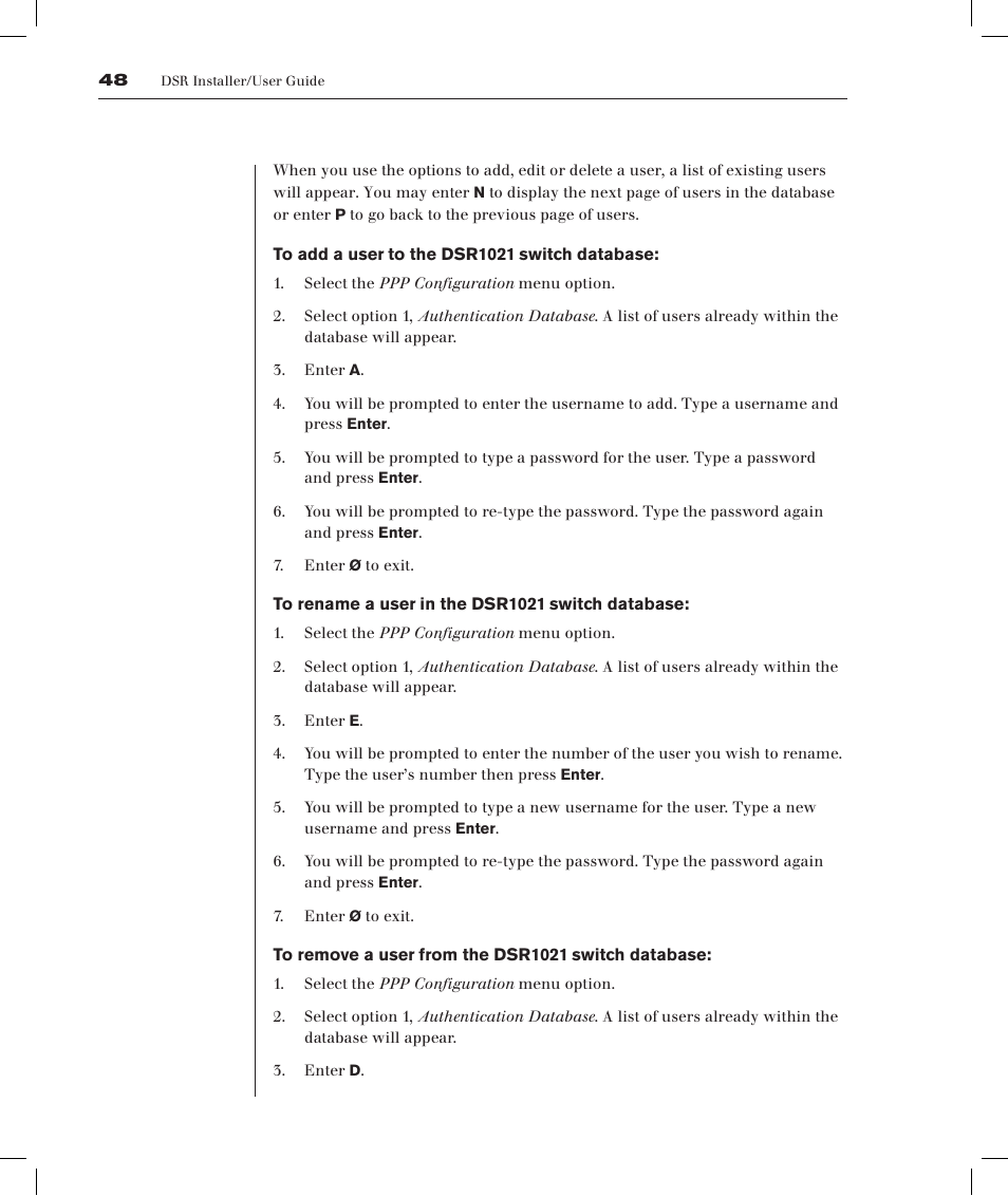 Avocent DSRTM 1021 User Manual | Page 50 / 79