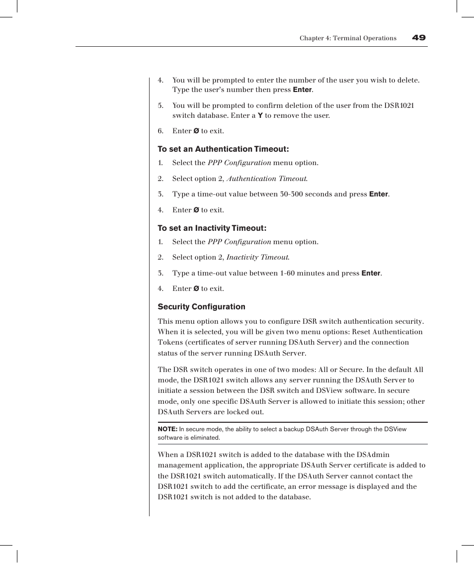 Avocent DSRTM 1021 User Manual | Page 51 / 79