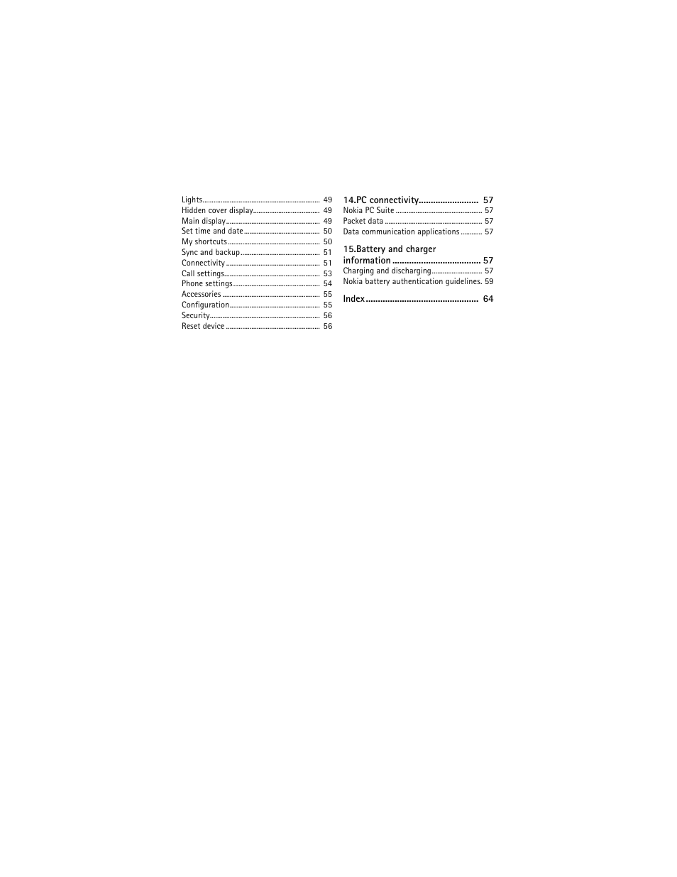 Nokia 6750 User Manual | Page 5 / 139