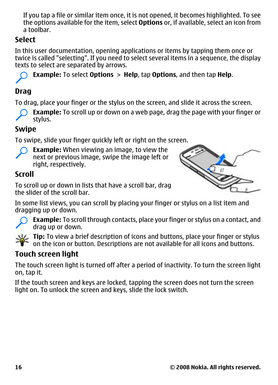 Nokia 5800 User Manual | Page 16 / 243