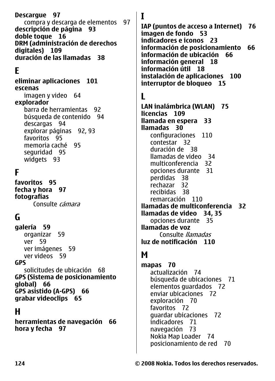 Nokia 5800 User Manual | Page 241 / 243