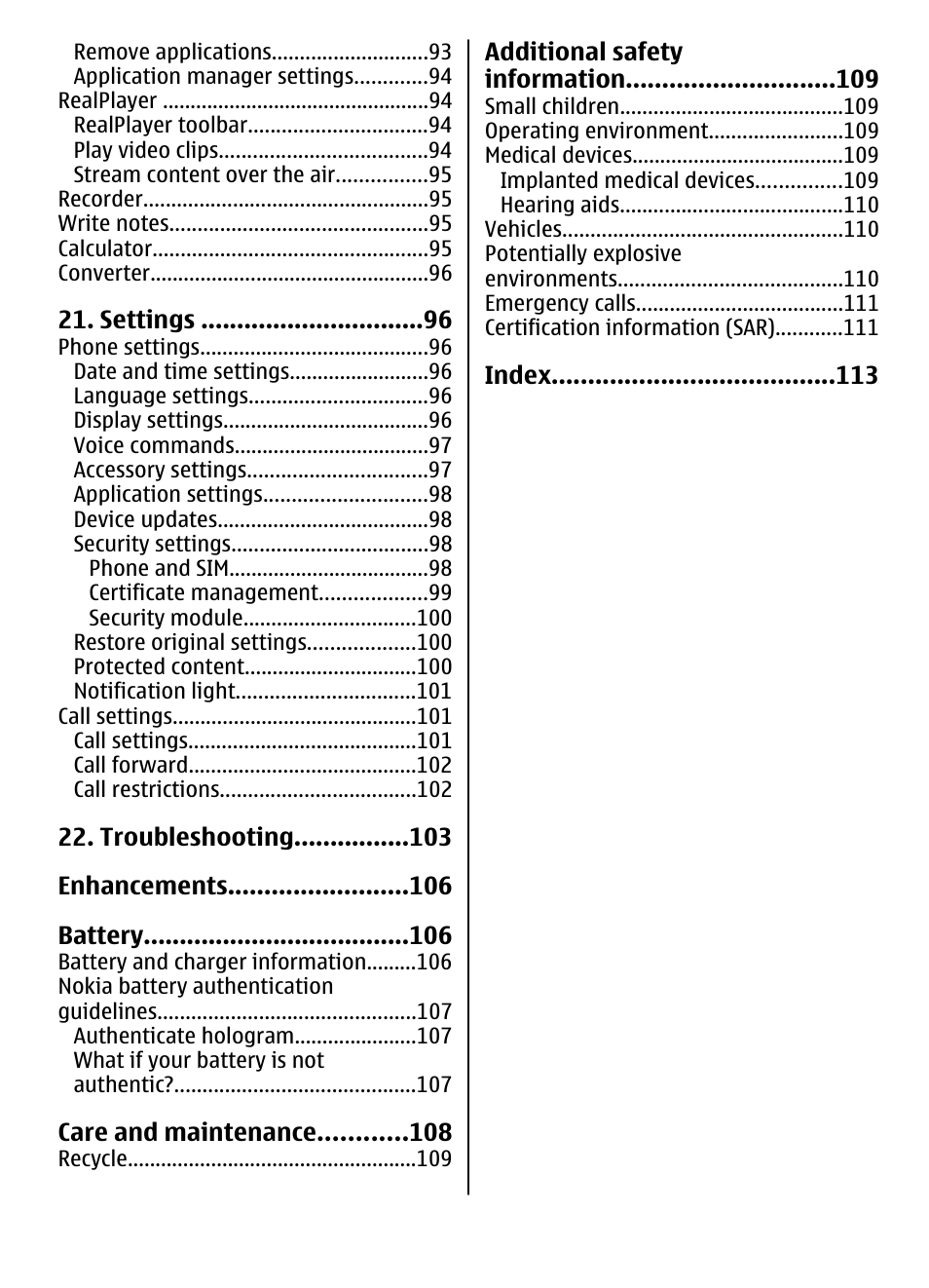 Nokia 5800 User Manual | Page 7 / 243