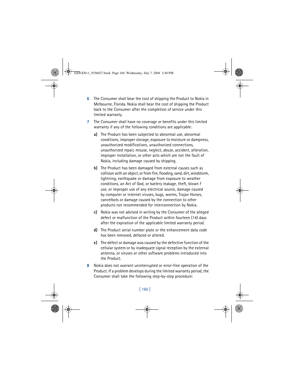 Nokia 6200 User Manual | Page 169 / 193