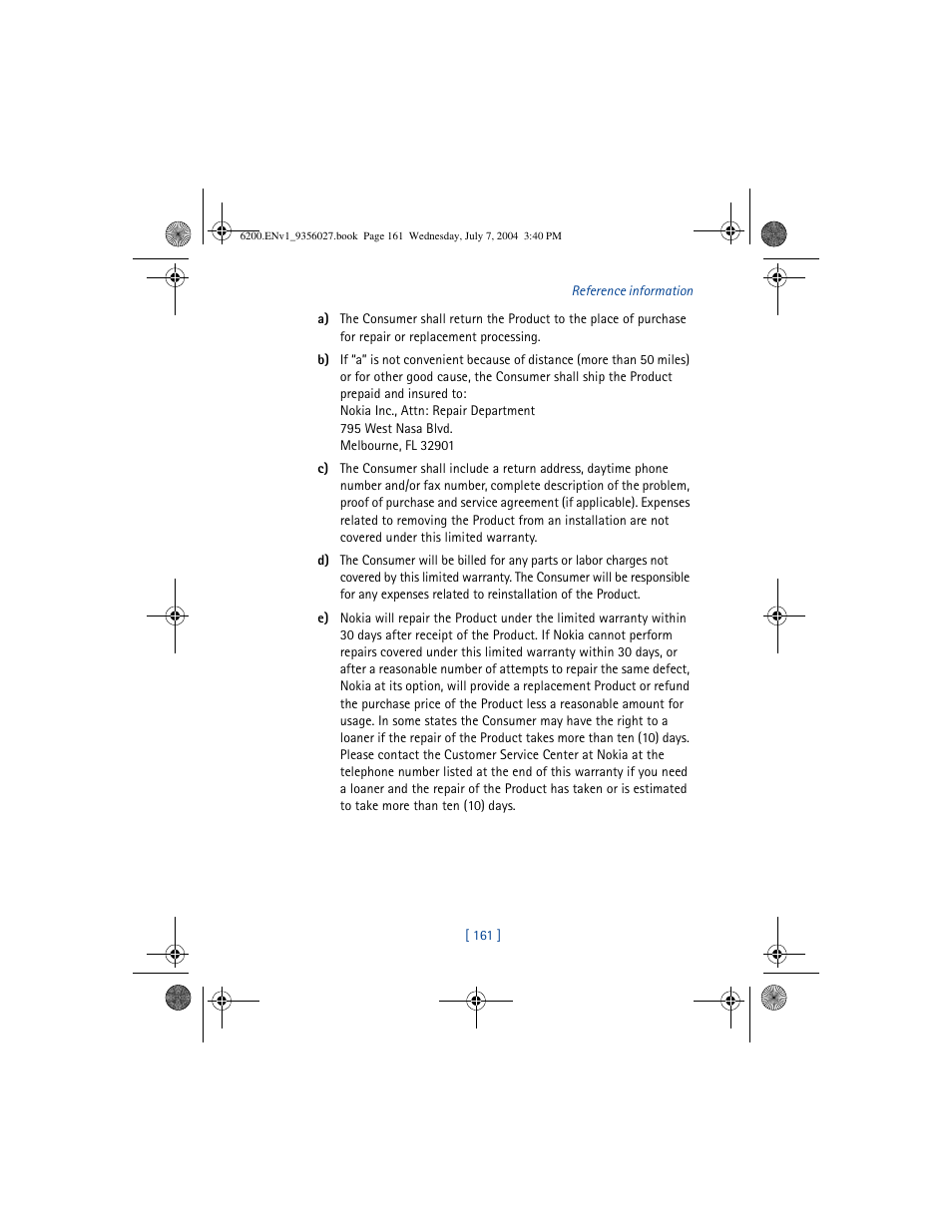 Nokia 6200 User Manual | Page 170 / 193