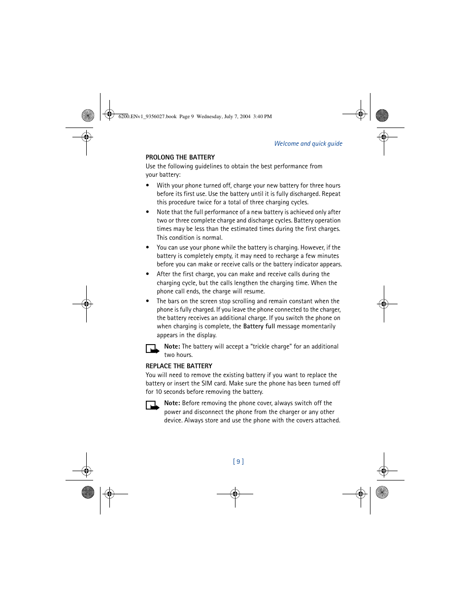 Nokia 6200 User Manual | Page 18 / 193