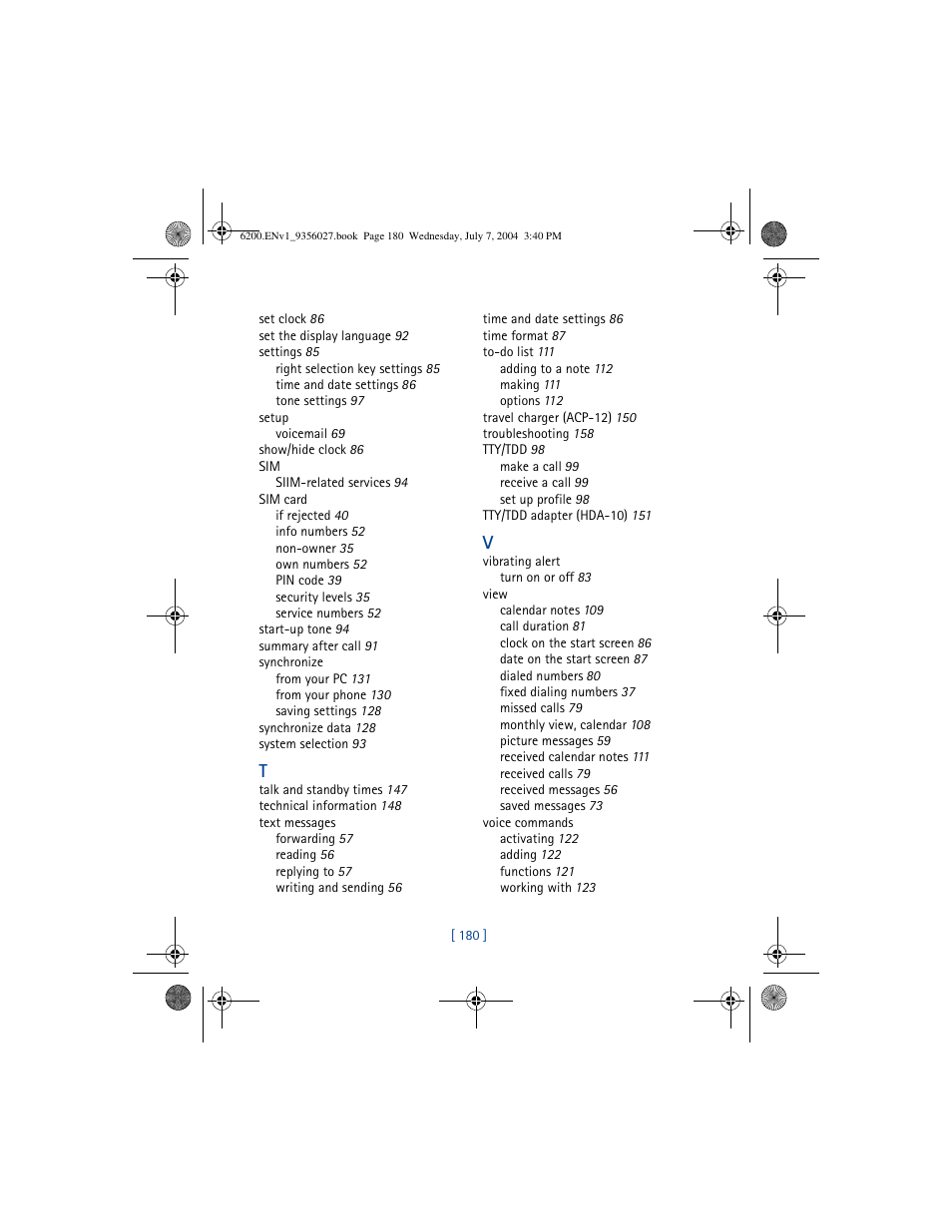 Nokia 6200 User Manual | Page 189 / 193