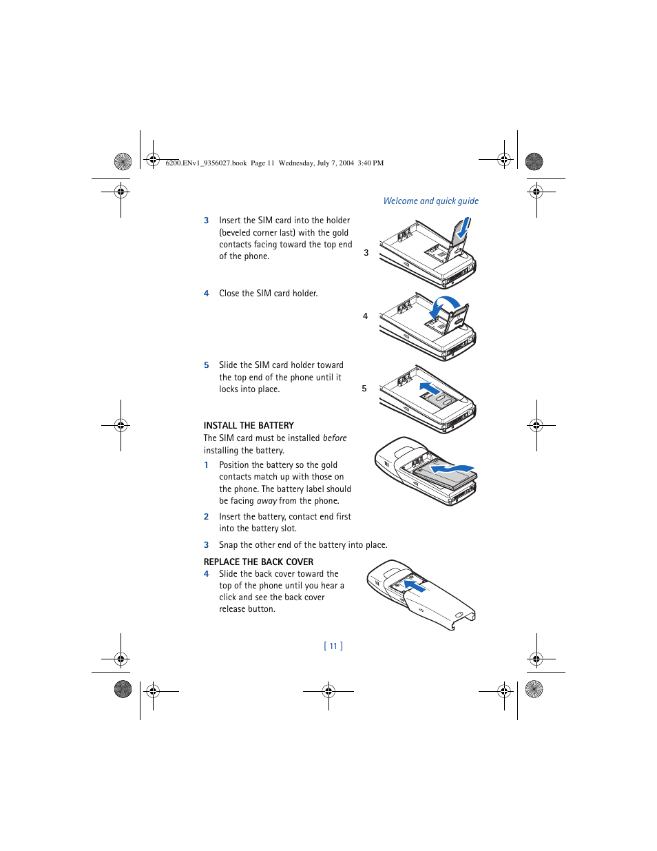 Nokia 6200 User Manual | Page 20 / 193