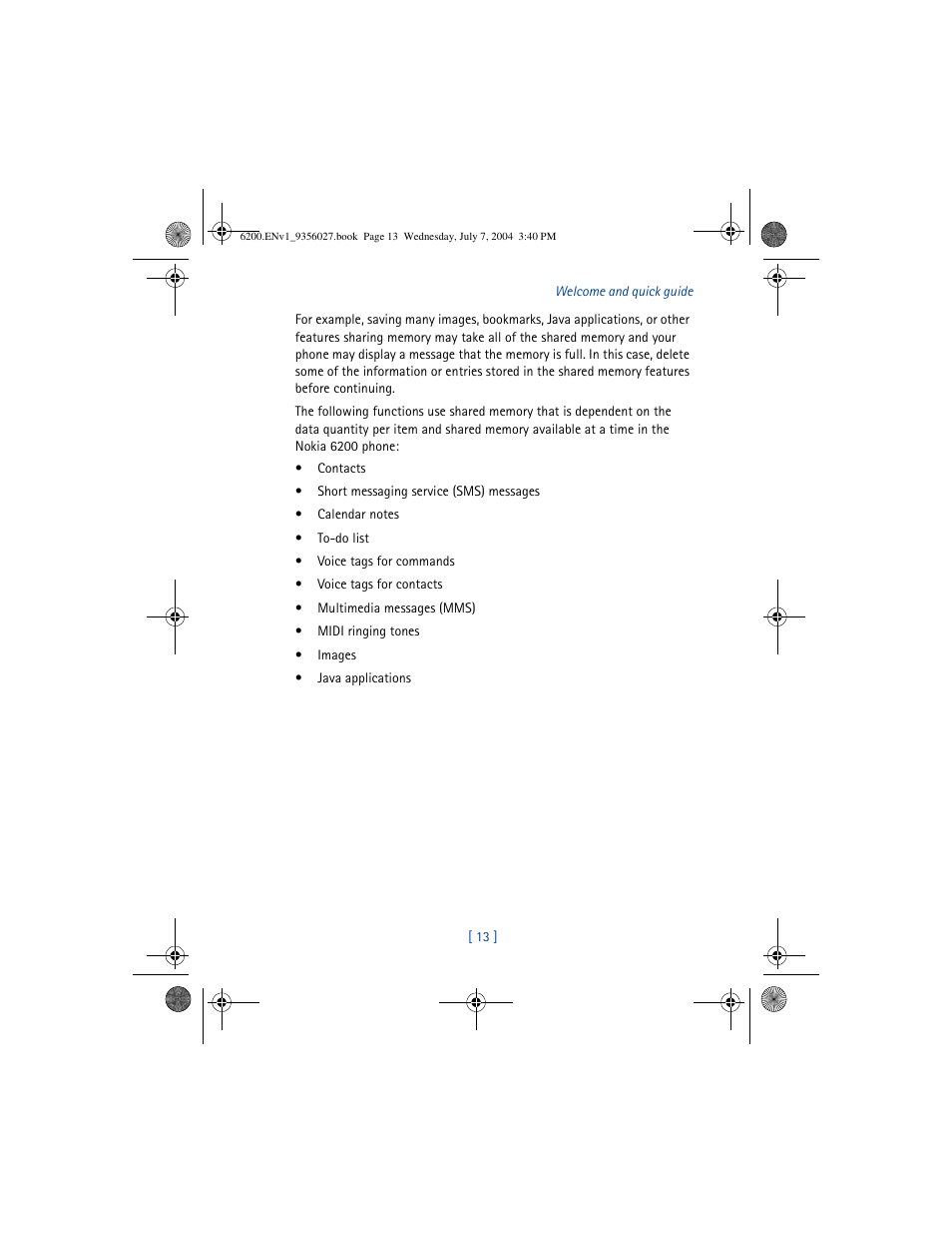 Nokia 6200 User Manual | Page 22 / 193