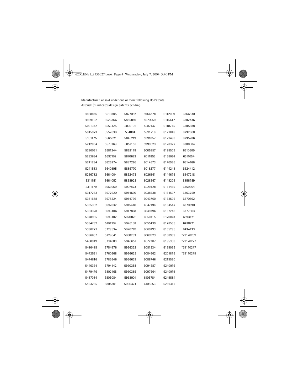 Nokia 6200 User Manual | Page 5 / 193